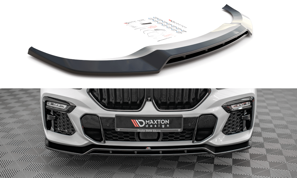 Maxton Design - Frontlippe V2 für BMW X6 M - Paket G06 - Aerowerk.
