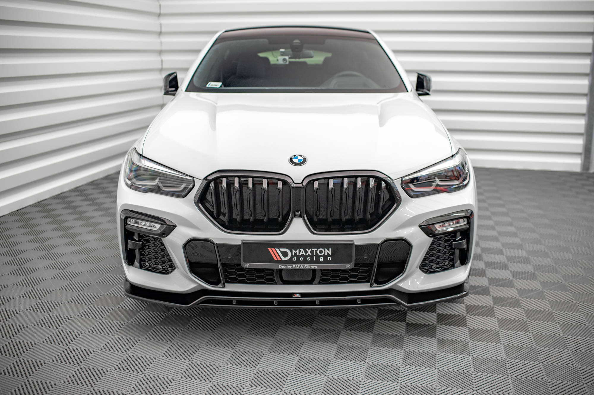 Maxton Design - Frontlippe V2 für BMW X6 M - Paket G06 - Aerowerk.