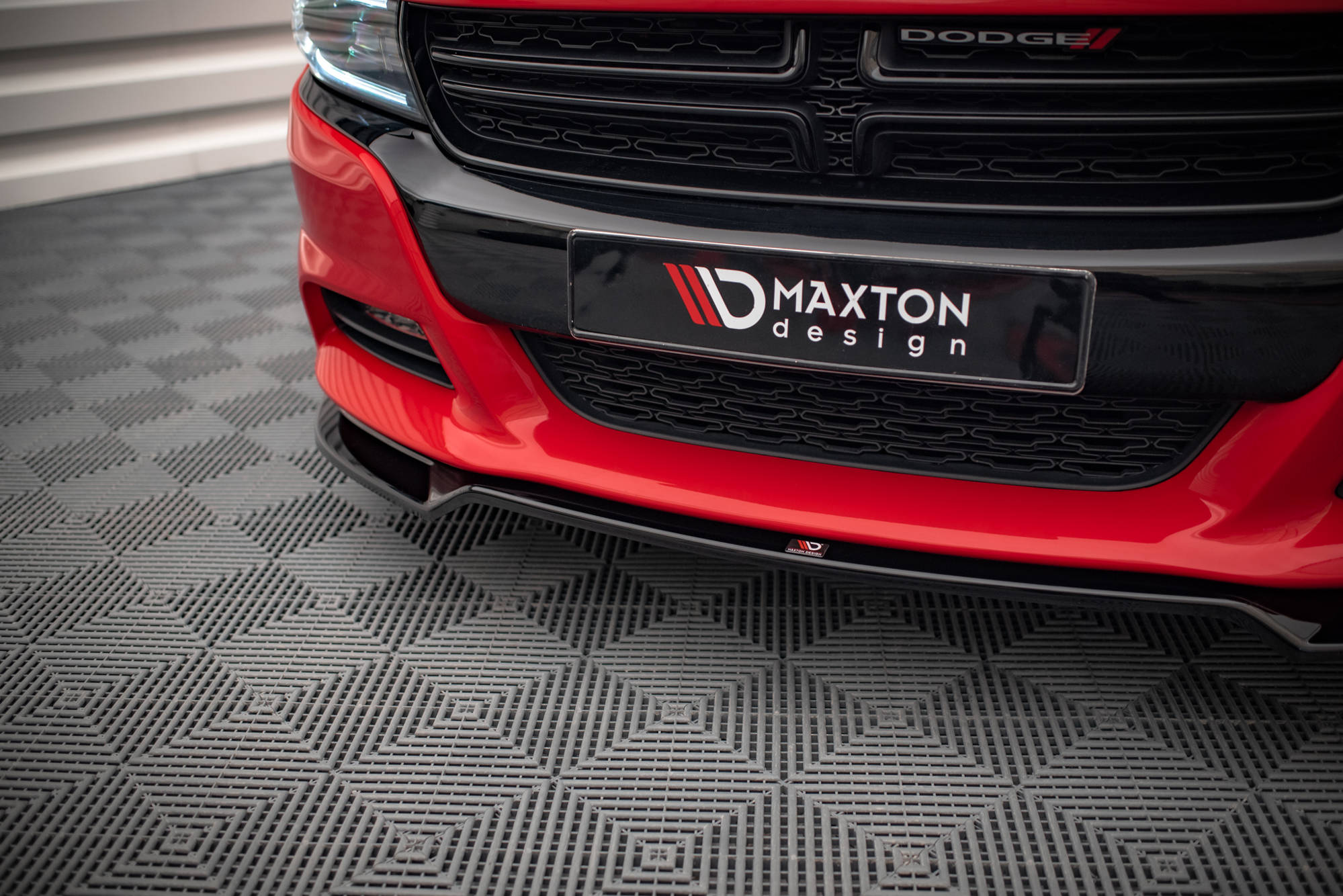 Maxton Design - Frontlippe V2 für Dodge Charger RT Mk7 Facelift - Aerowerk.