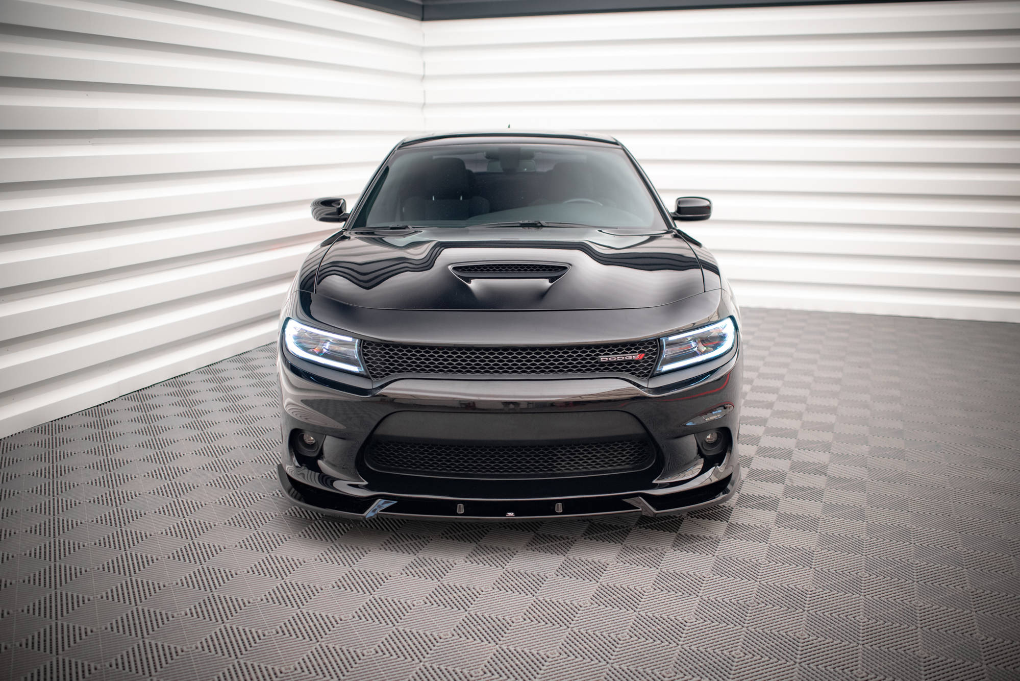 Maxton Design - Frontlippe V2 für Dodge Charger SRT Mk7 Facelift - Aerowerk.