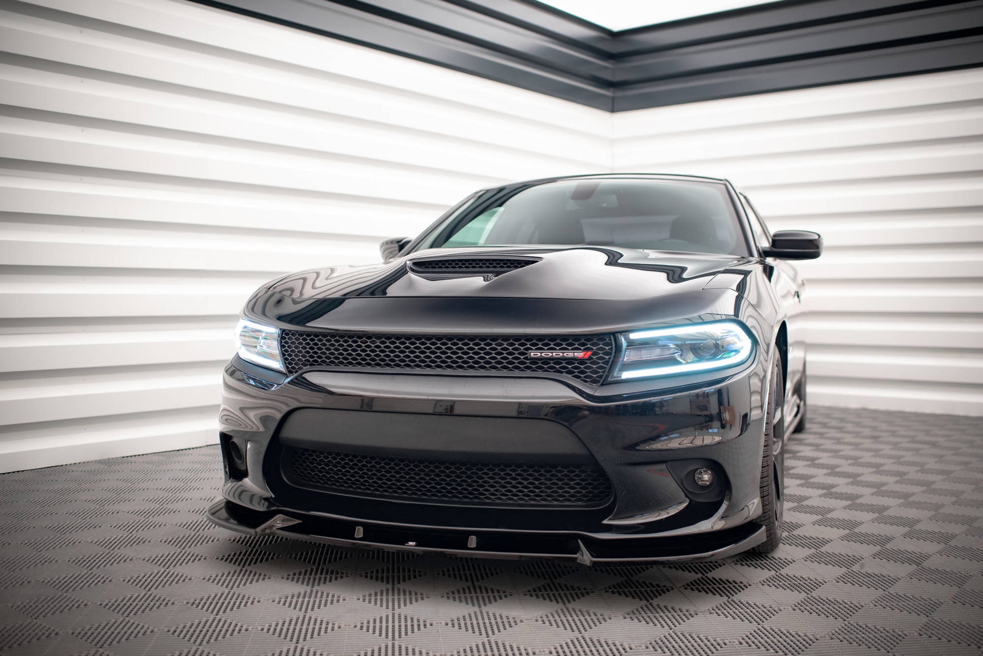 Maxton Design - Frontlippe V2 für Dodge Charger SRT Mk7 Facelift - Aerowerk.
