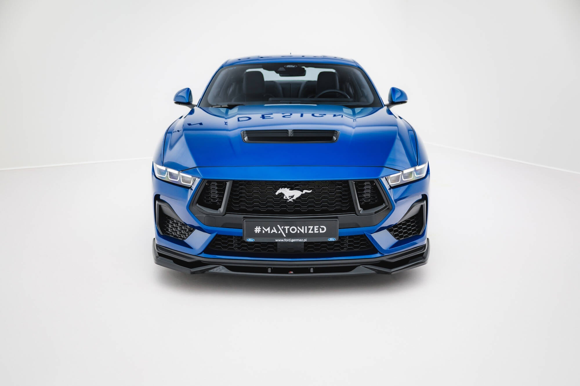 Maxton Design - Frontlippe V2 für Ford Mustang GT Mk7 - Aerowerk.