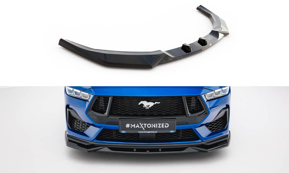 Maxton Design - Frontlippe V2 für Ford Mustang GT Mk7 - Aerowerk.