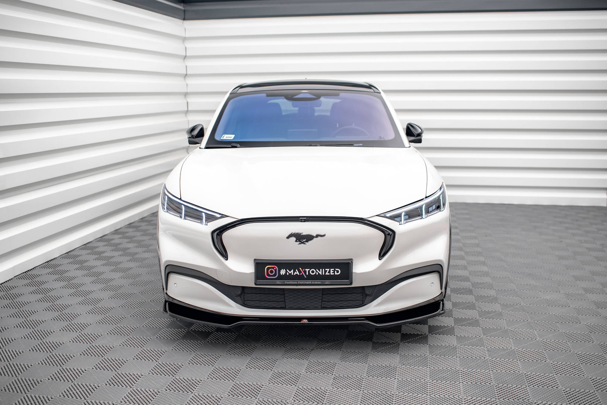 Maxton Design - Frontlippe V2 für Ford Mustang Mach - E Mk1 - Aerowerk.