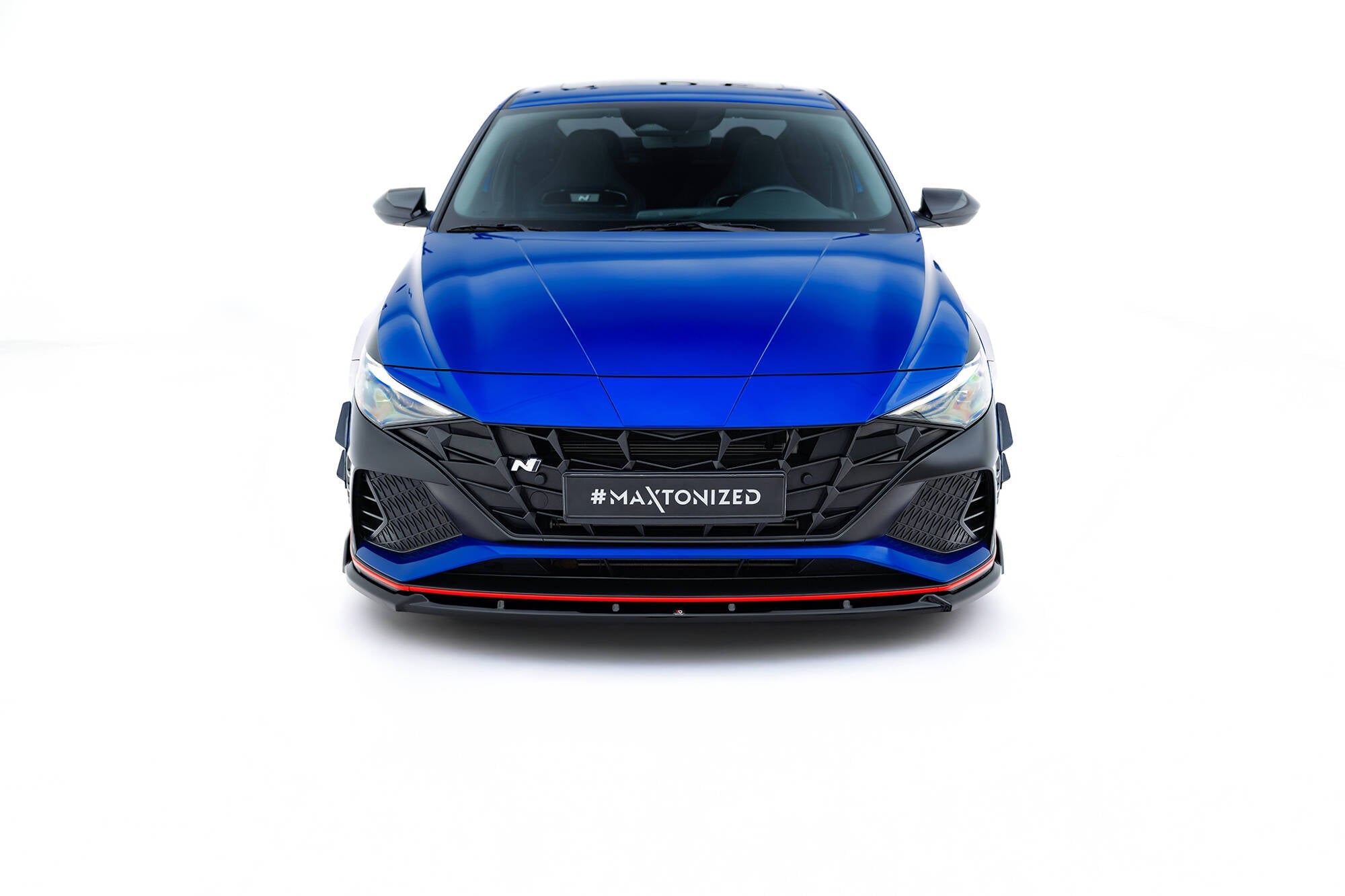 Maxton Design - Frontlippe V2 für Hyundai Elantra N Mk7 - Aerowerk.