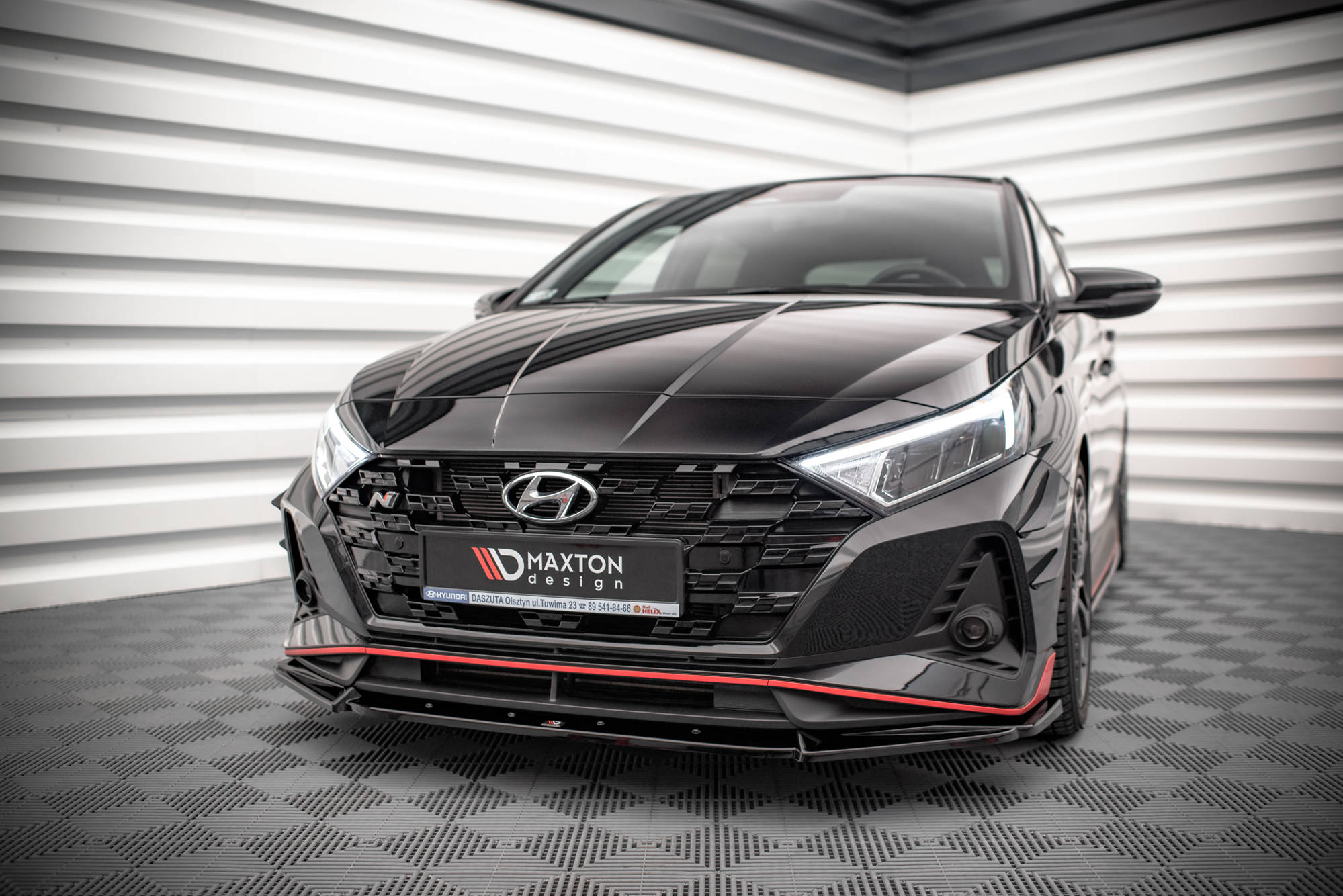Maxton Design - Frontlippe V2 für Hyundai I20 N Mk3 - Aerowerk.
