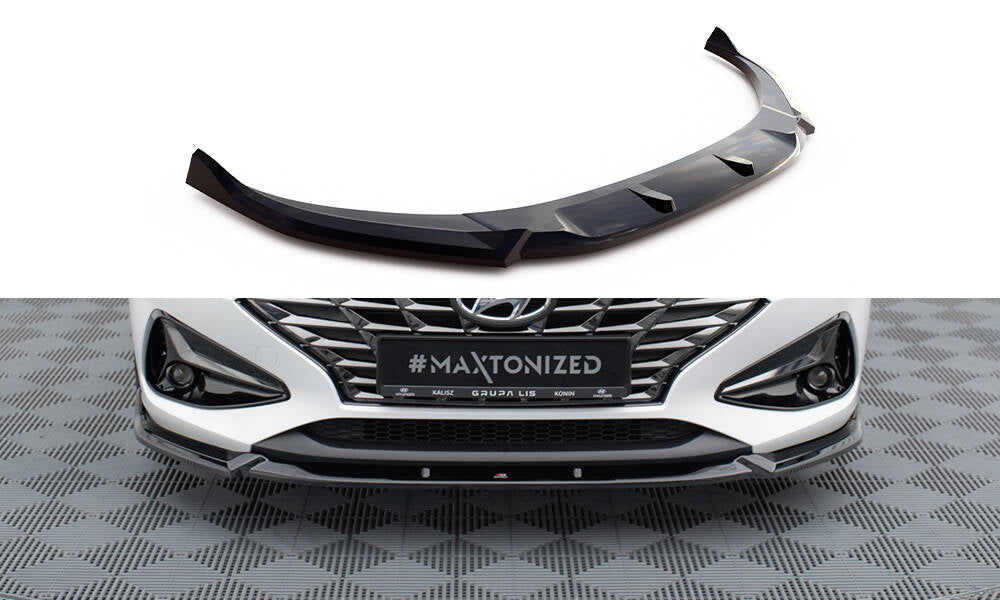 Maxton Design - Frontlippe V2 für Hyundai I30 Mk3 Facelift - Aerowerk.