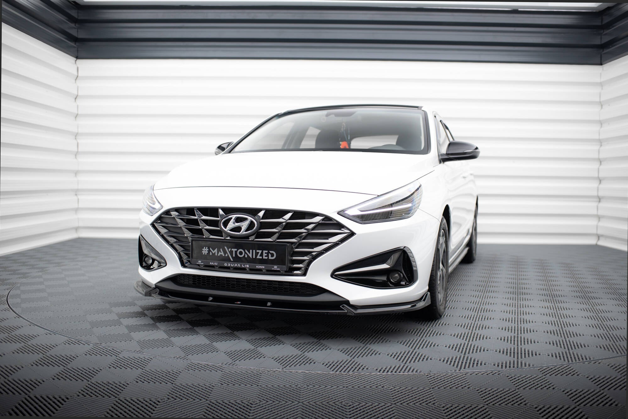 Maxton Design - Frontlippe V2 für Hyundai I30 Mk3 Facelift - Aerowerk.