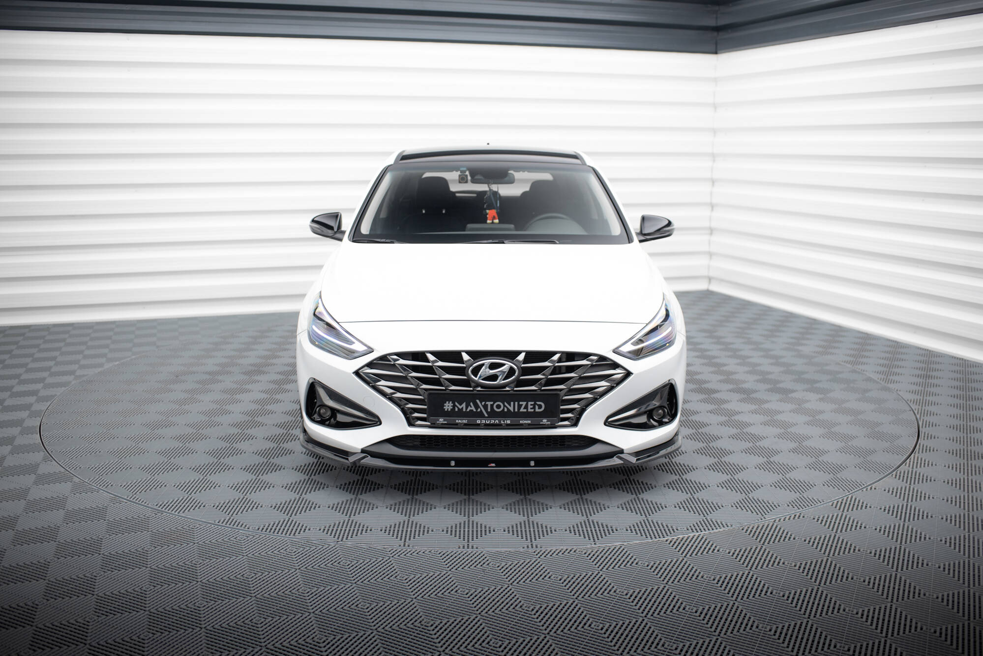 Maxton Design - Frontlippe V2 für Hyundai I30 Mk3 Facelift - Aerowerk.