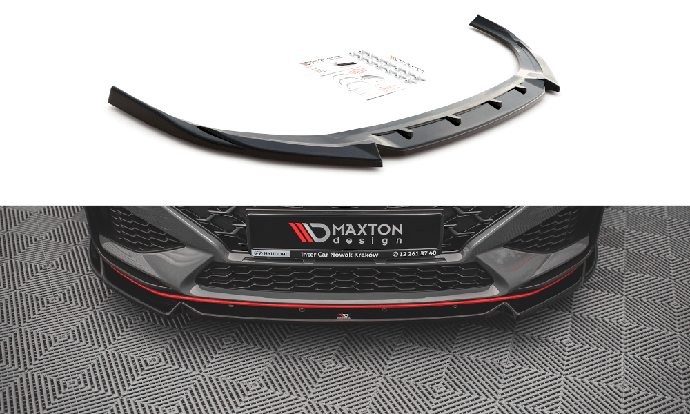 Maxton Design - Frontlippe V2 für Hyundai I30 N / I30 N - Line Hatchback/Fastback Mk3 Facelift - Aerowerk.