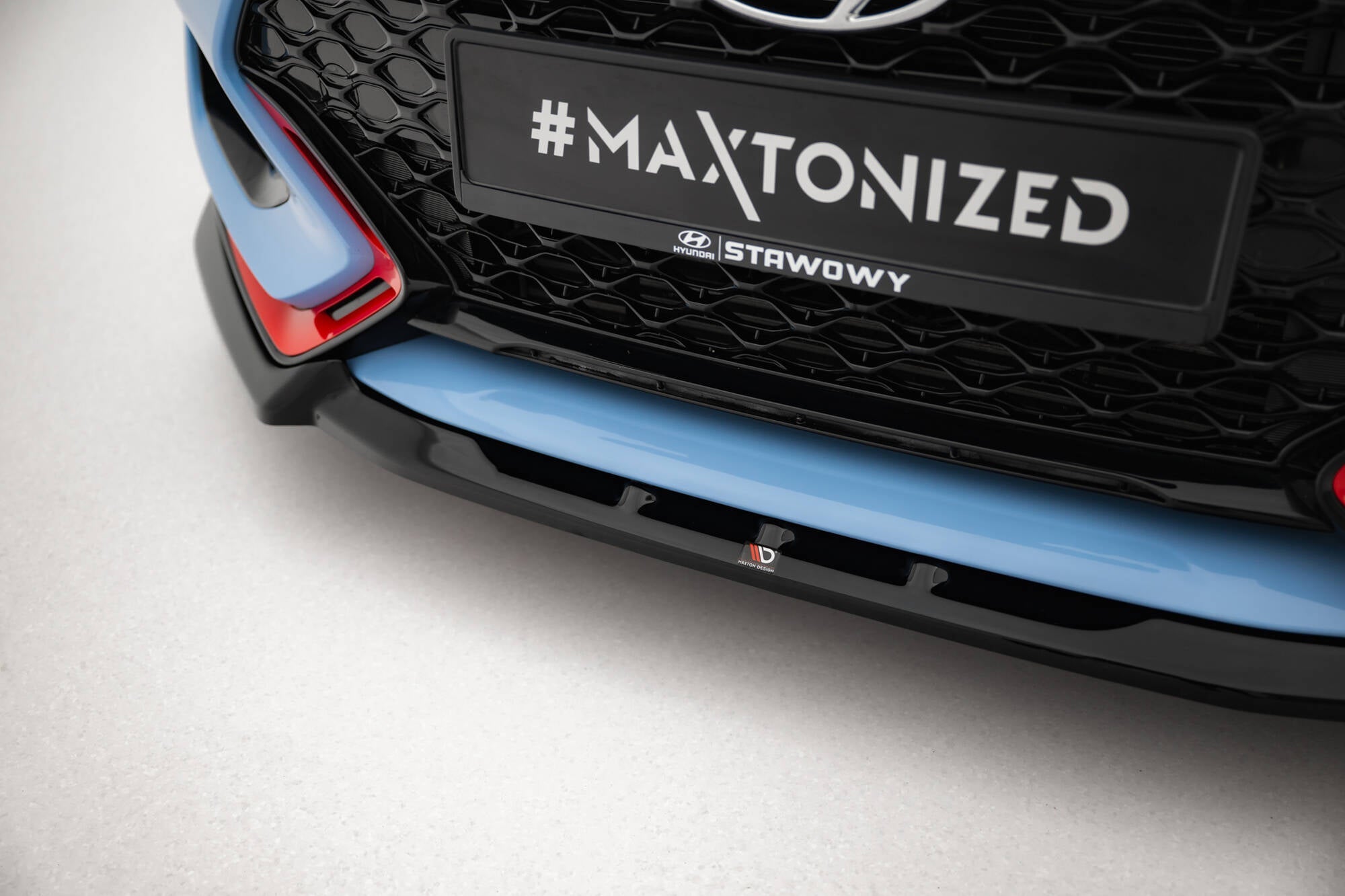 Maxton Design - Frontlippe V2 für Hyundai Veloster N Mk2 - Aerowerk.
