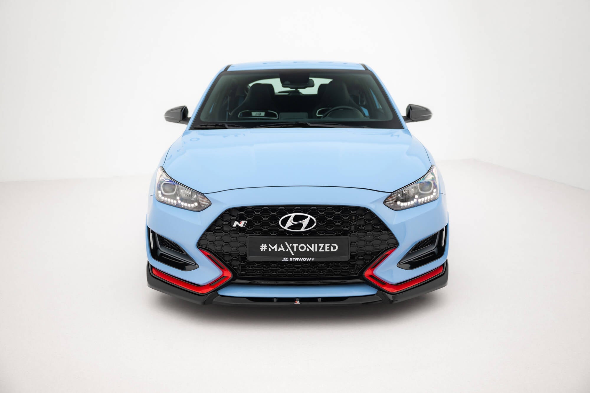 Maxton Design - Frontlippe V2 für Hyundai Veloster N Mk2 - Aerowerk.