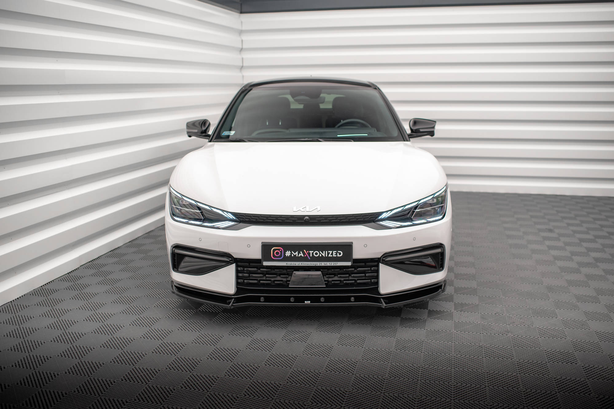 Maxton Design - Frontlippe V2 für Kia EV6 GT - Line Mk1 - Aerowerk.