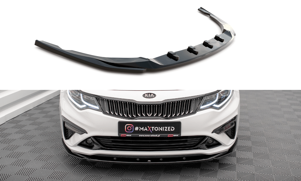 Maxton Design - Frontlippe V2 für Kia Optima Mk4 Facelift - Aerowerk.