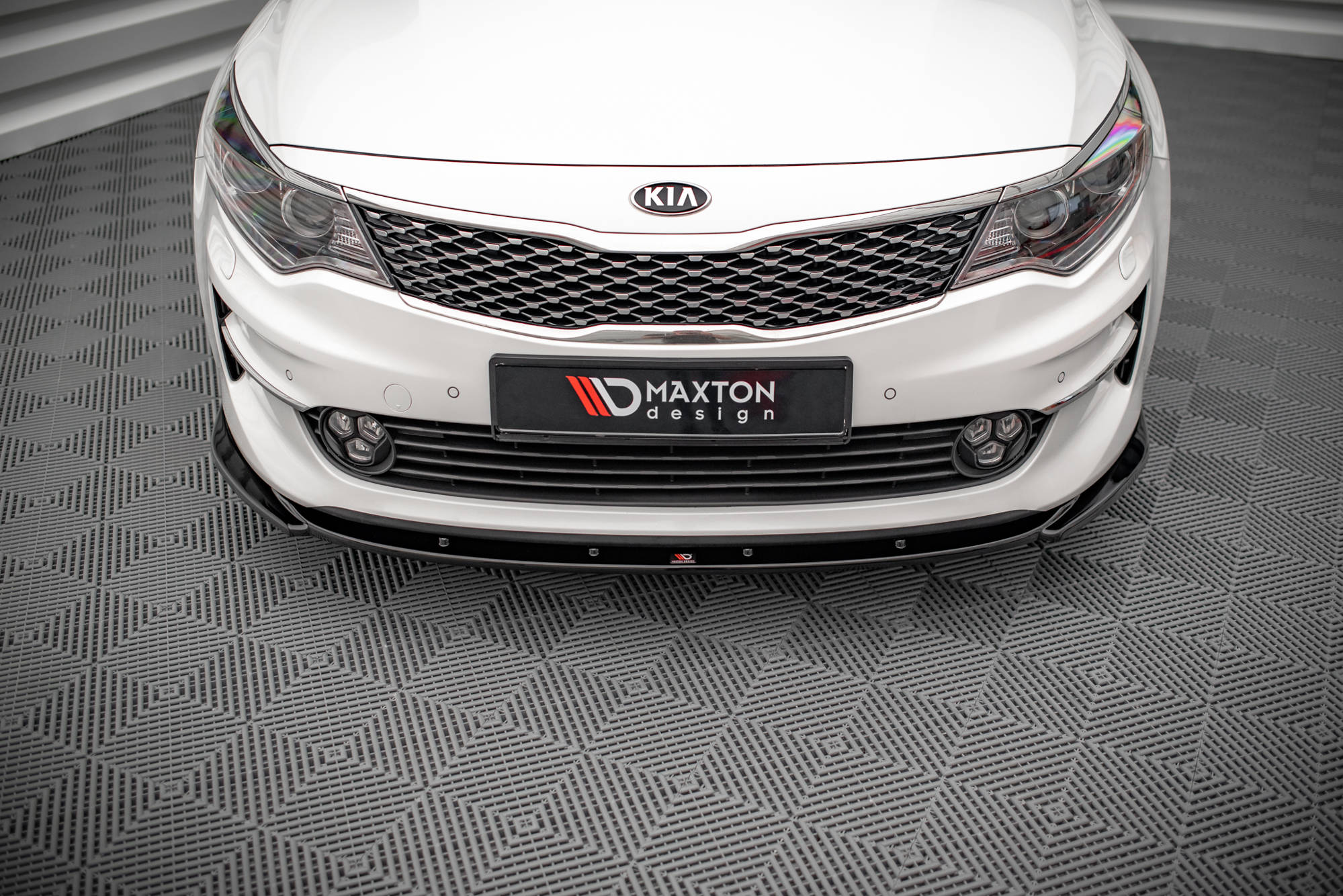 Maxton Design - Frontlippe V2 für Kia Optima Mk4 - Aerowerk.