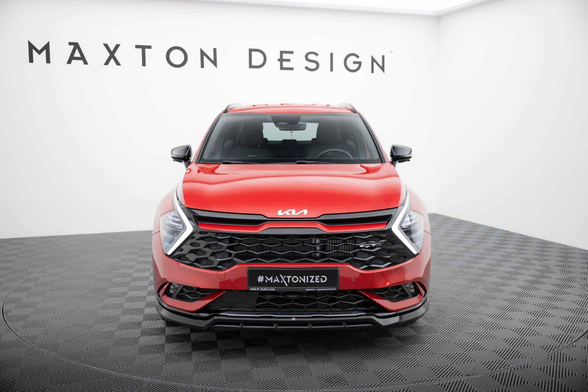 Maxton Design - Frontlippe V2 für Kia Sportage GT - Line Mk5 - Aerowerk.