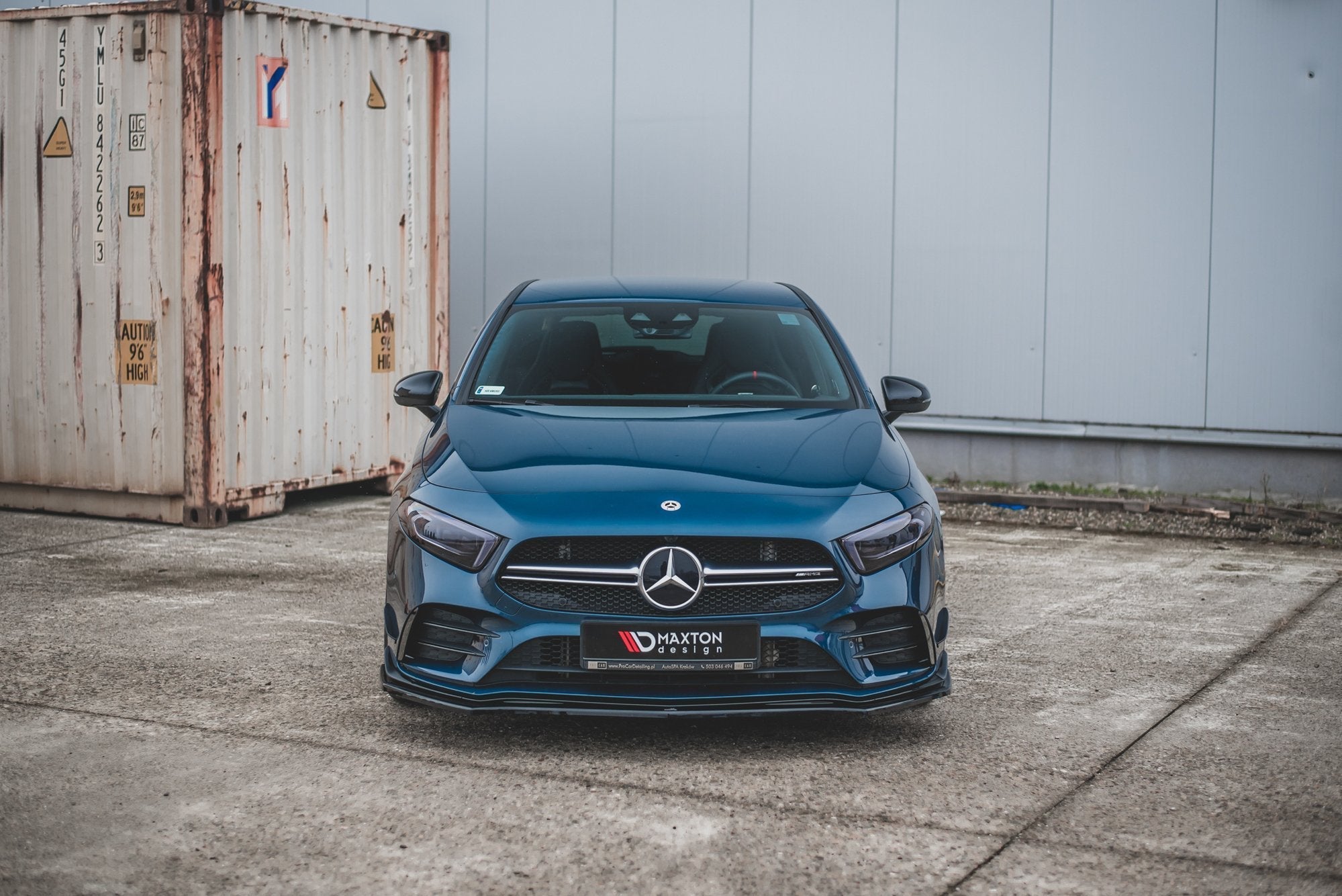 Maxton Design - Frontlippe V2 für Mercedes A35 AMG Aero W177 - Aerowerk.