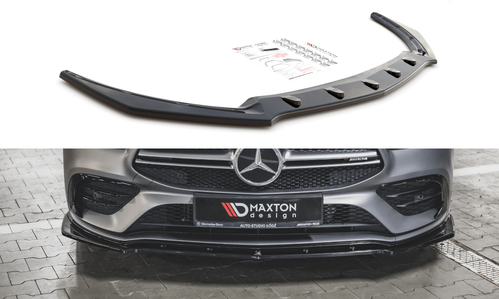 Maxton Design - Frontlippe V2 für Mercedes - AMG CLA 35 Aero C118 - Aerowerk.