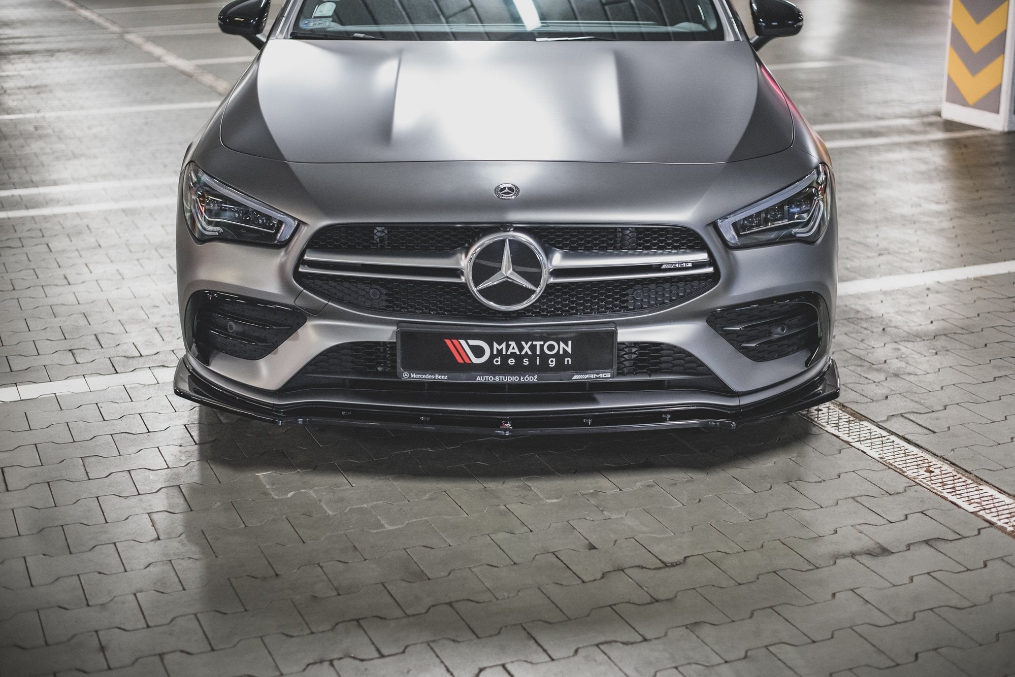 Maxton Design - Frontlippe V2 für Mercedes - AMG CLA 35 Aero C118 - Aerowerk.