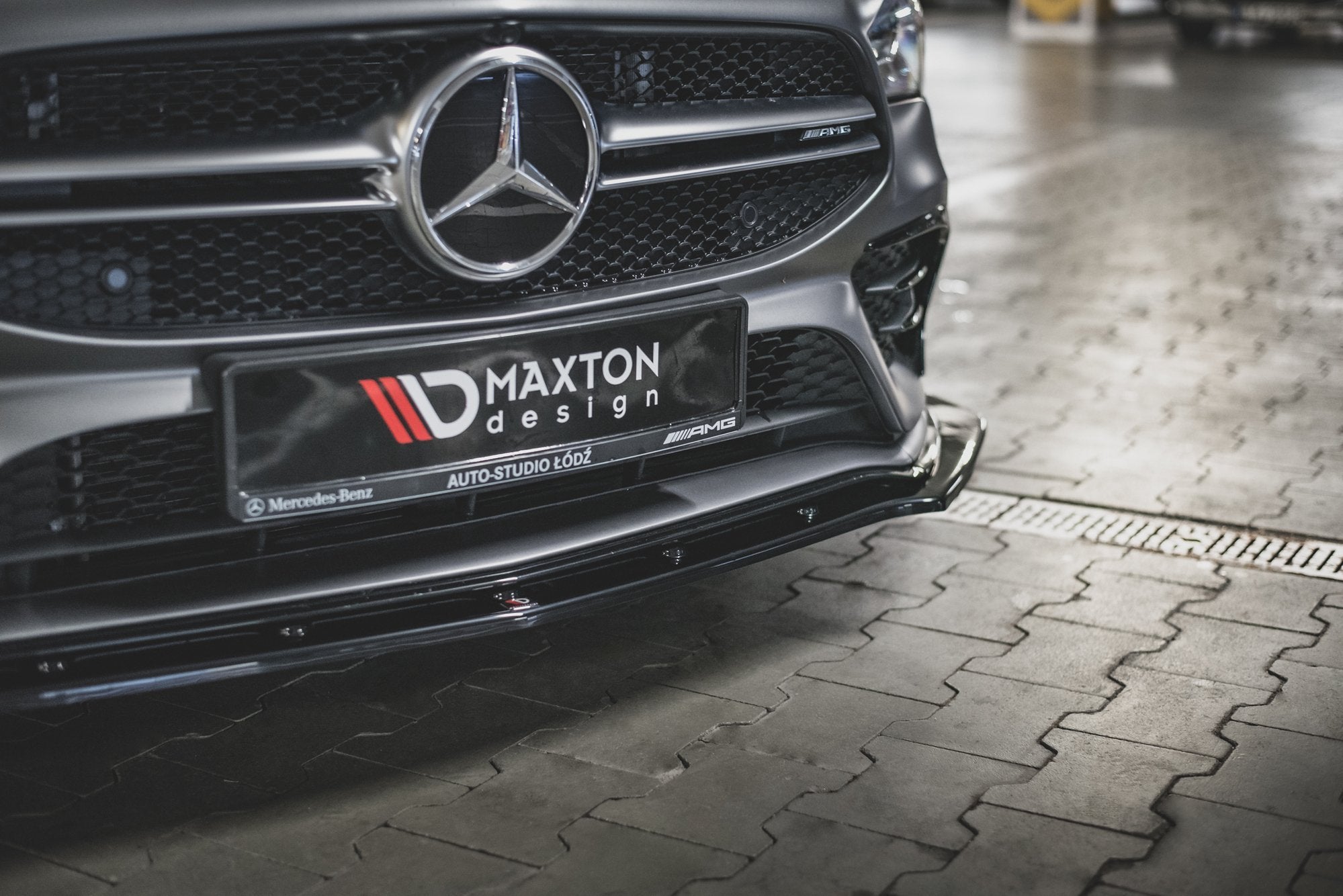 Maxton Design - Frontlippe V2 für Mercedes - AMG CLA 35 Aero C118 - Aerowerk.