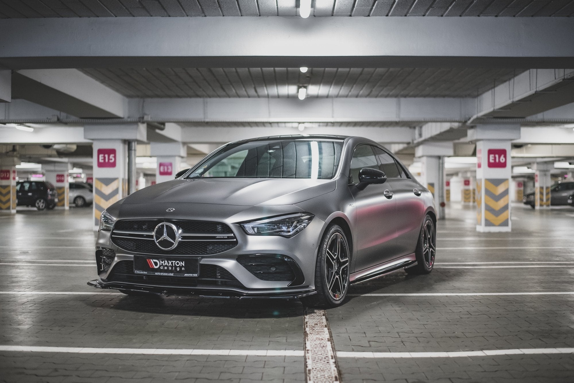 Maxton Design - Frontlippe V2 für Mercedes - AMG CLA 35 Aero C118 - Aerowerk.