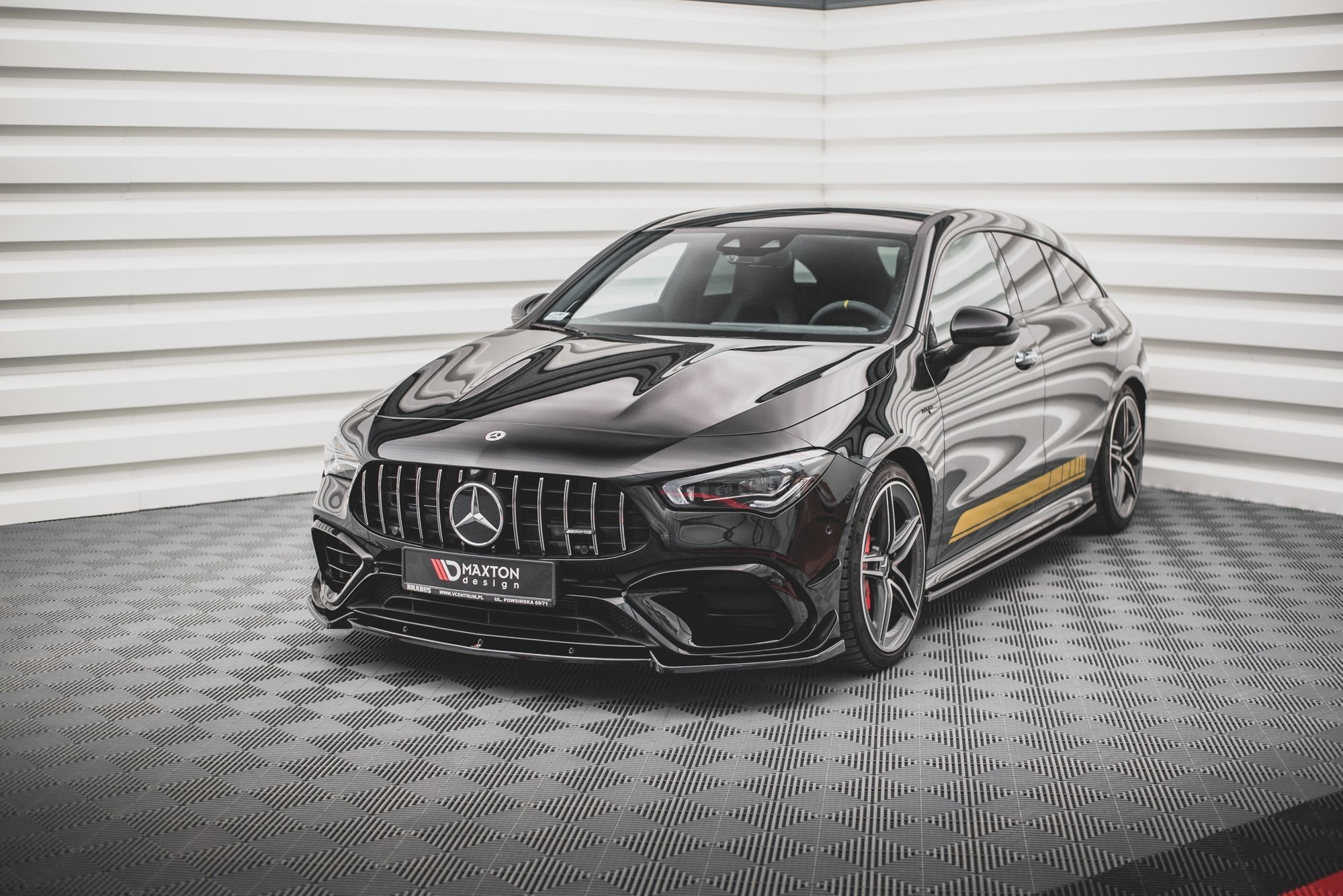 Maxton Design - Frontlippe V2 für Mercedes - AMG CLA 45 Aero C118 - Aerowerk.