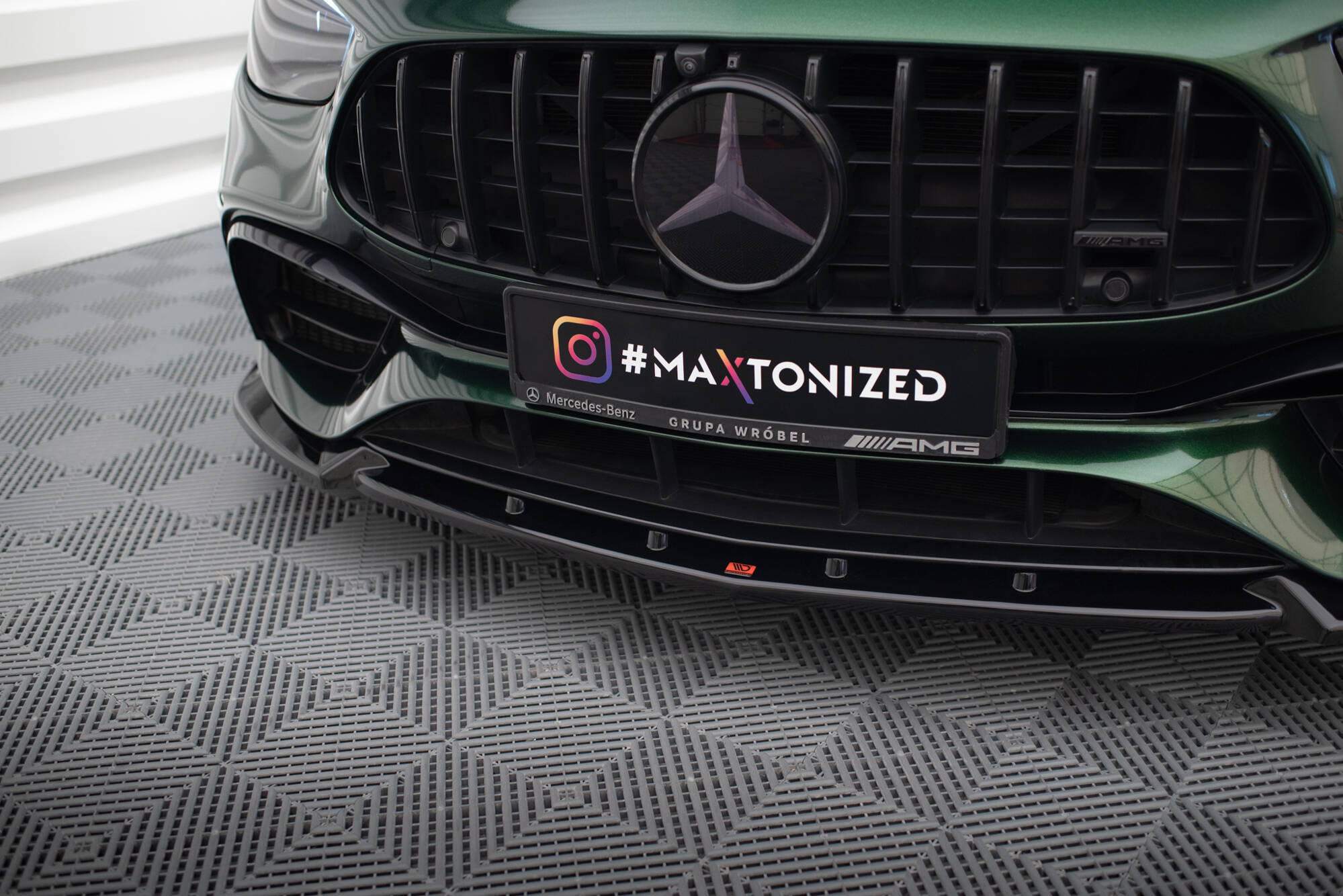 Maxton Design - Frontlippe V2 für Mercedes - AMG E63 W213 Facelift - Aerowerk.