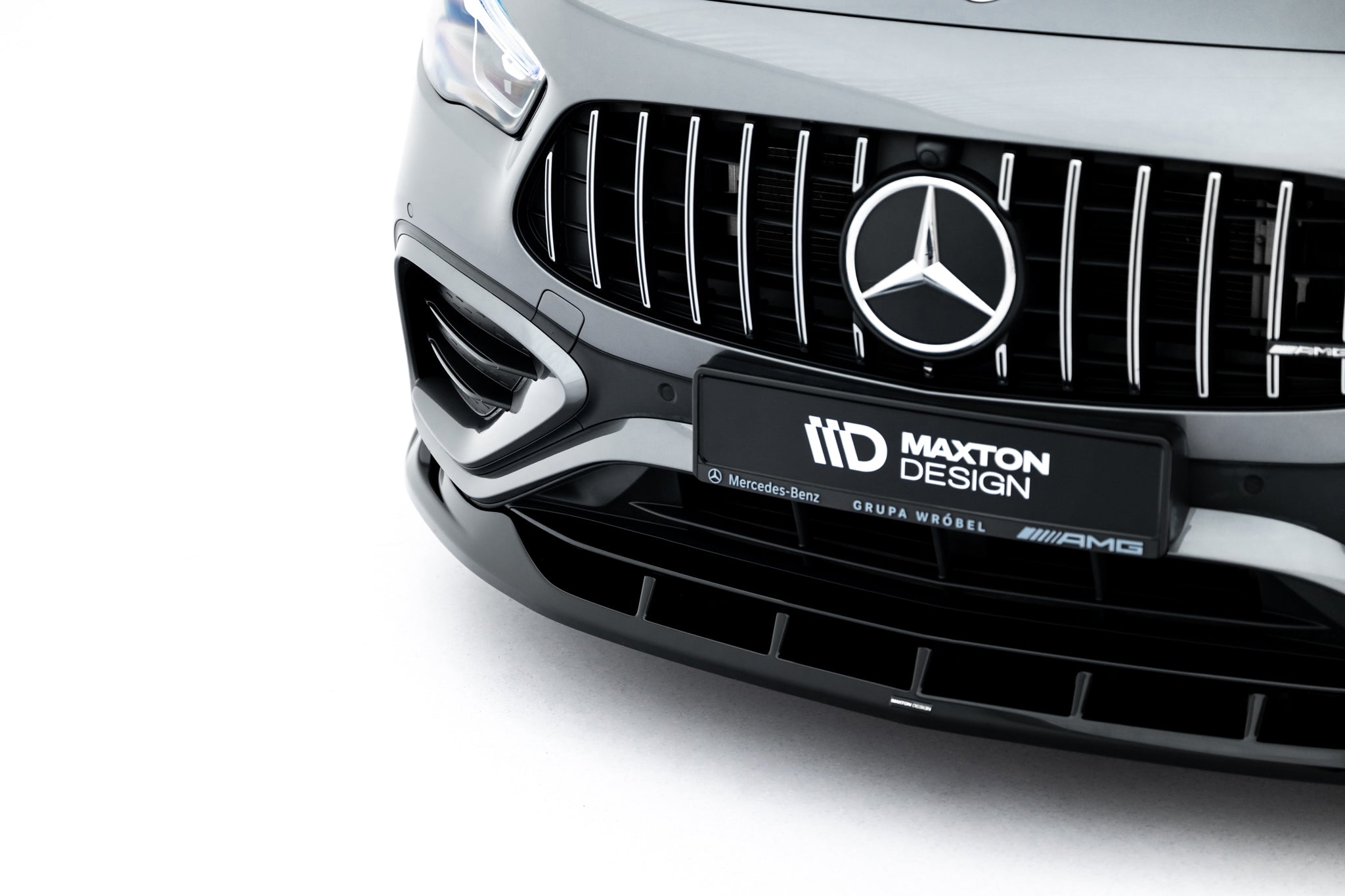 Maxton Design - Frontlippe V2 für Mercedes - AMG GLA 35 H247 Facelift - Aerowerk.