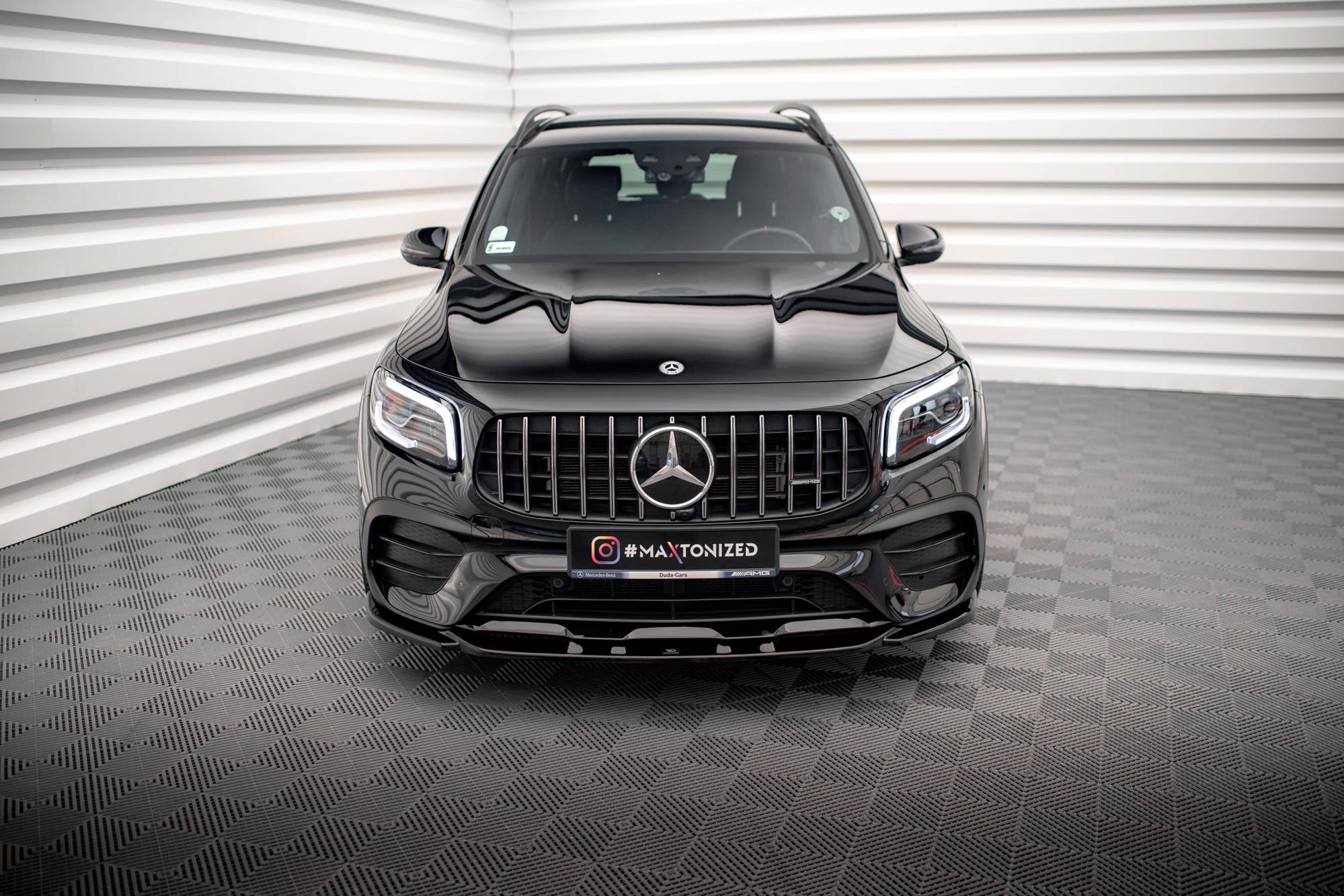 Maxton Design - Frontlippe V2 für Mercedes - AMG GLB 35 / AMG - Line X247 - Aerowerk.