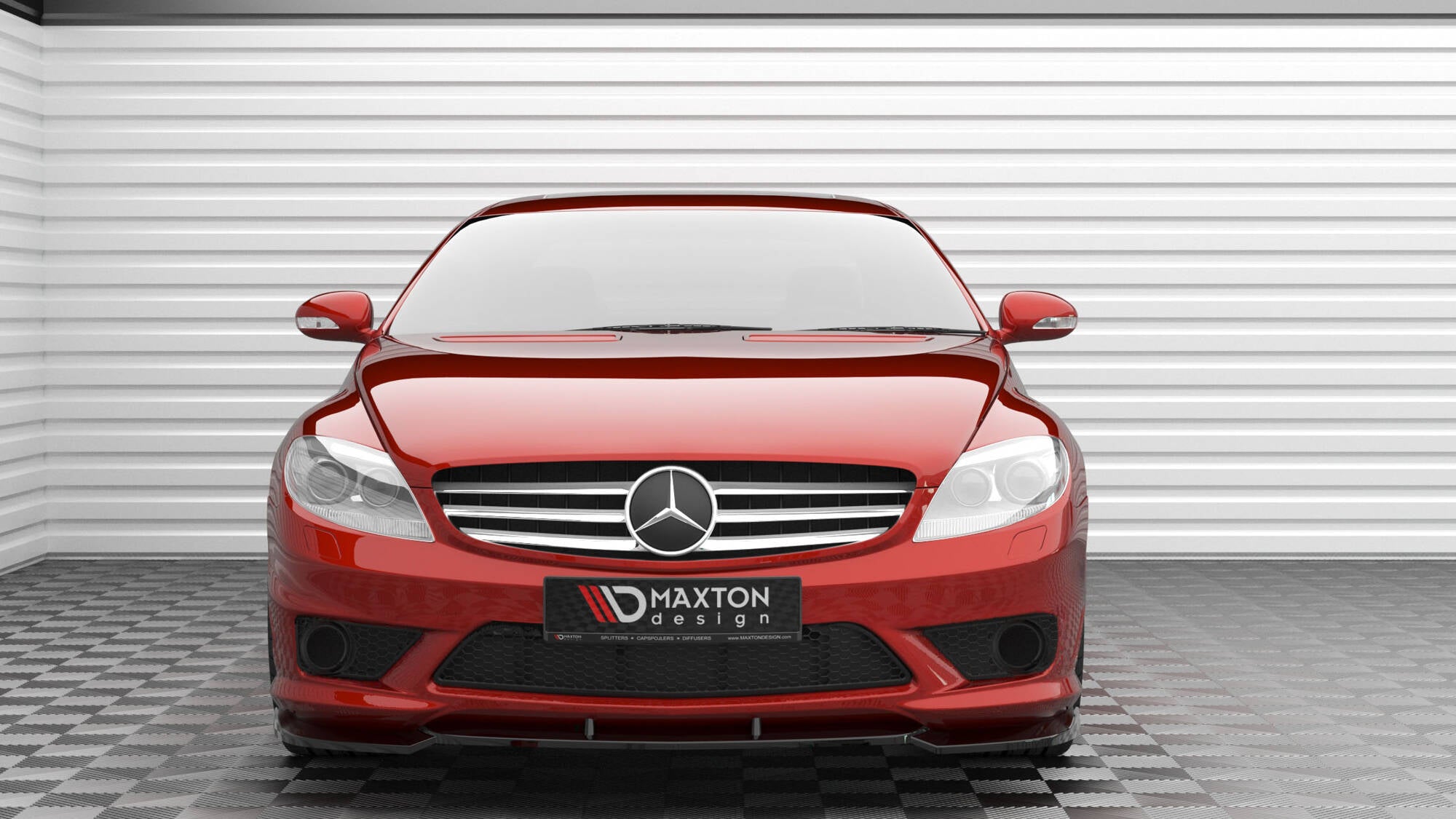 Maxton Design - Frontlippe V2 für Mercedes - Benz CL 63 AMG C216 - Aerowerk.