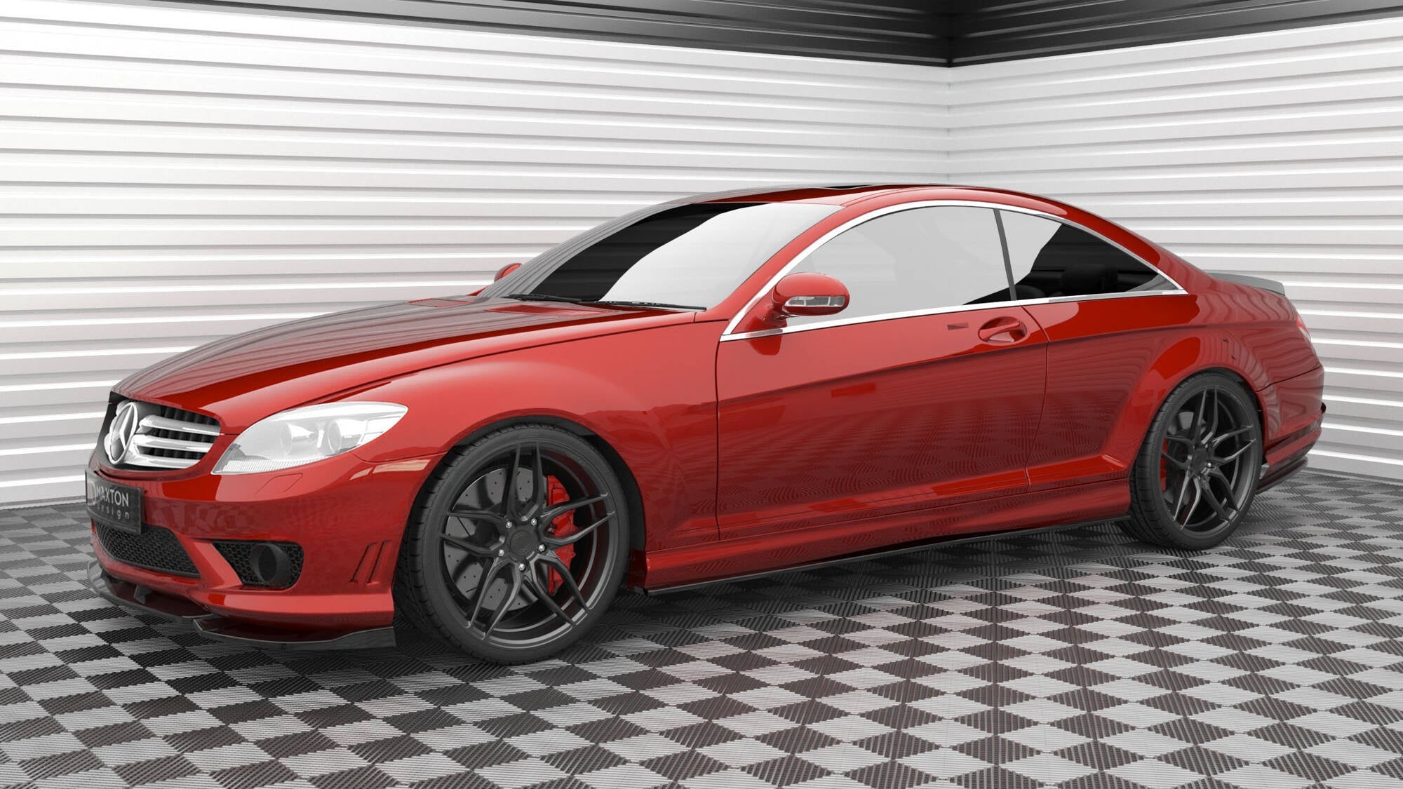 Maxton Design - Frontlippe V2 für Mercedes - Benz CL 63 AMG C216 - Aerowerk.