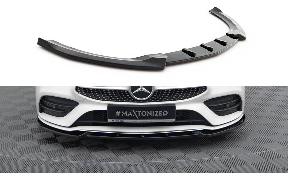 Maxton Design - Frontlippe V2 für Mercedes - Benz CLA A35 AMG / AMG - Line C118 - Aerowerk.