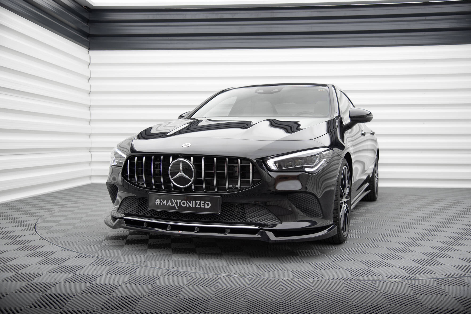 Maxton Design - Frontlippe V2 für Mercedes - Benz CLA C118 - Aerowerk.