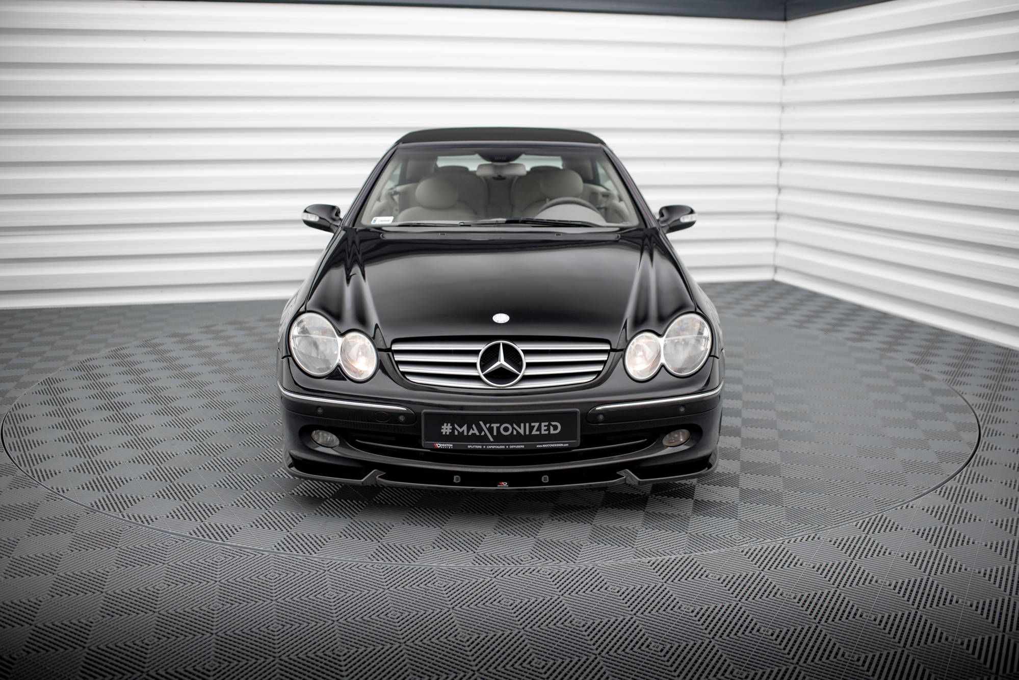 Maxton Design - Frontlippe V2 für Mercedes - Benz CLK W209 - Aerowerk.