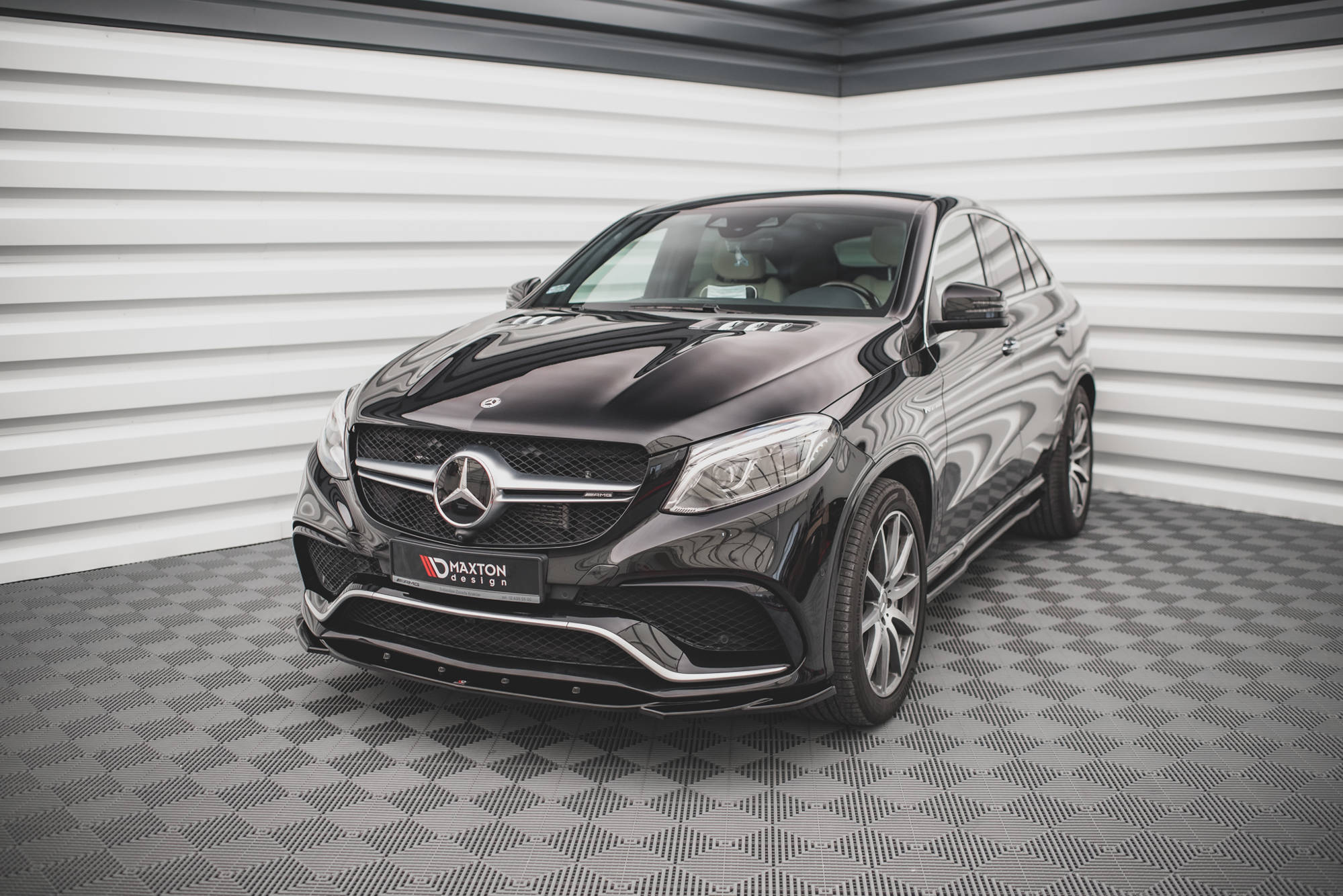 Maxton Design - Frontlippe V2 für Mercedes - Benz GLE Coupe / SUV 63 AMG C292 / W166 - Aerowerk.