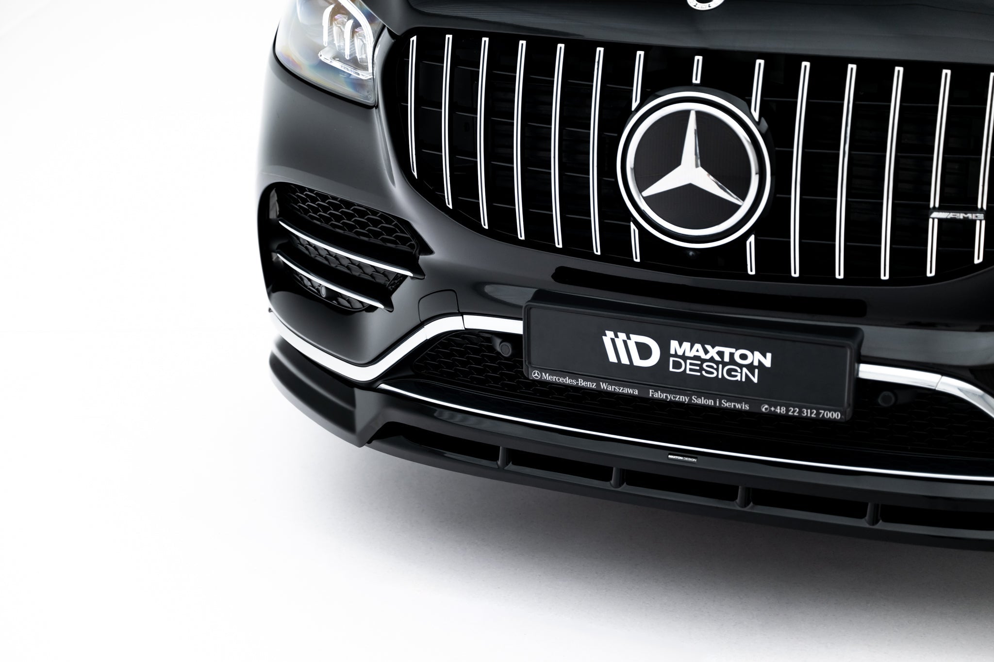 Maxton Design - Frontlippe V2 für Mercedes - Benz GLS AMG - Line X167 - Aerowerk.