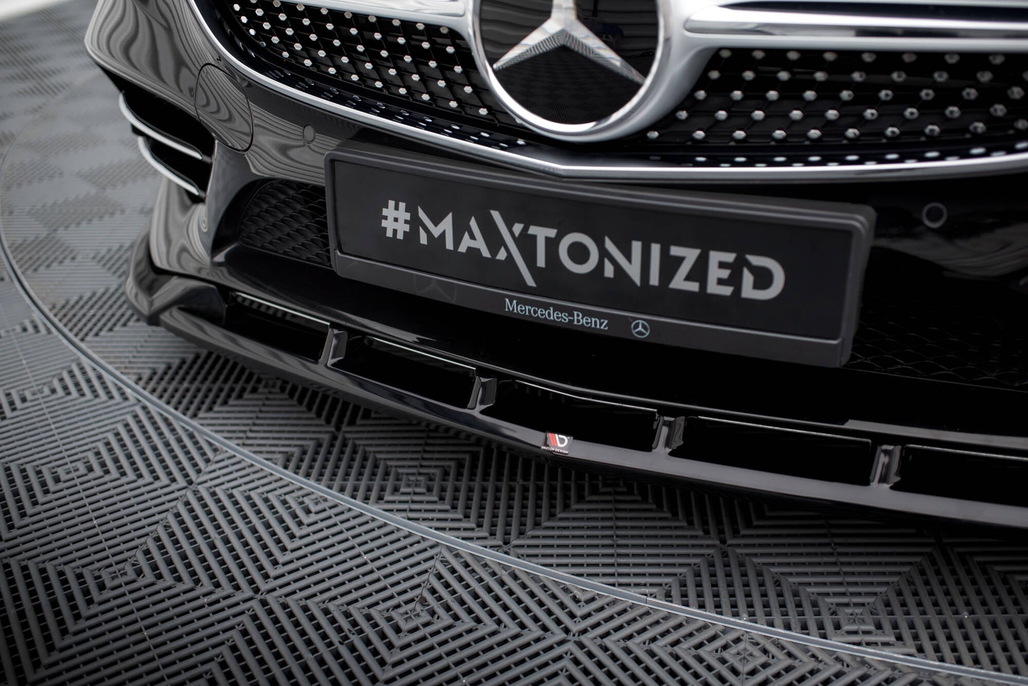 Maxton Design - Frontlippe V2 für Mercedes - Benz S Coupe AMG - Line C217 Facelift - Aerowerk.
