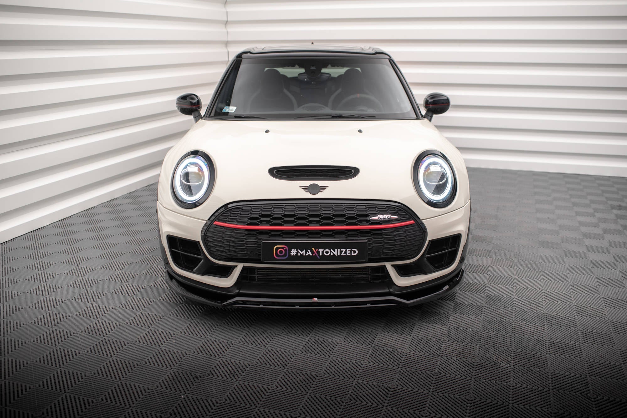 Maxton Design - Frontlippe V2 für Mini Cooper Clubman John Cooper Works F54 Facelift - Aerowerk.