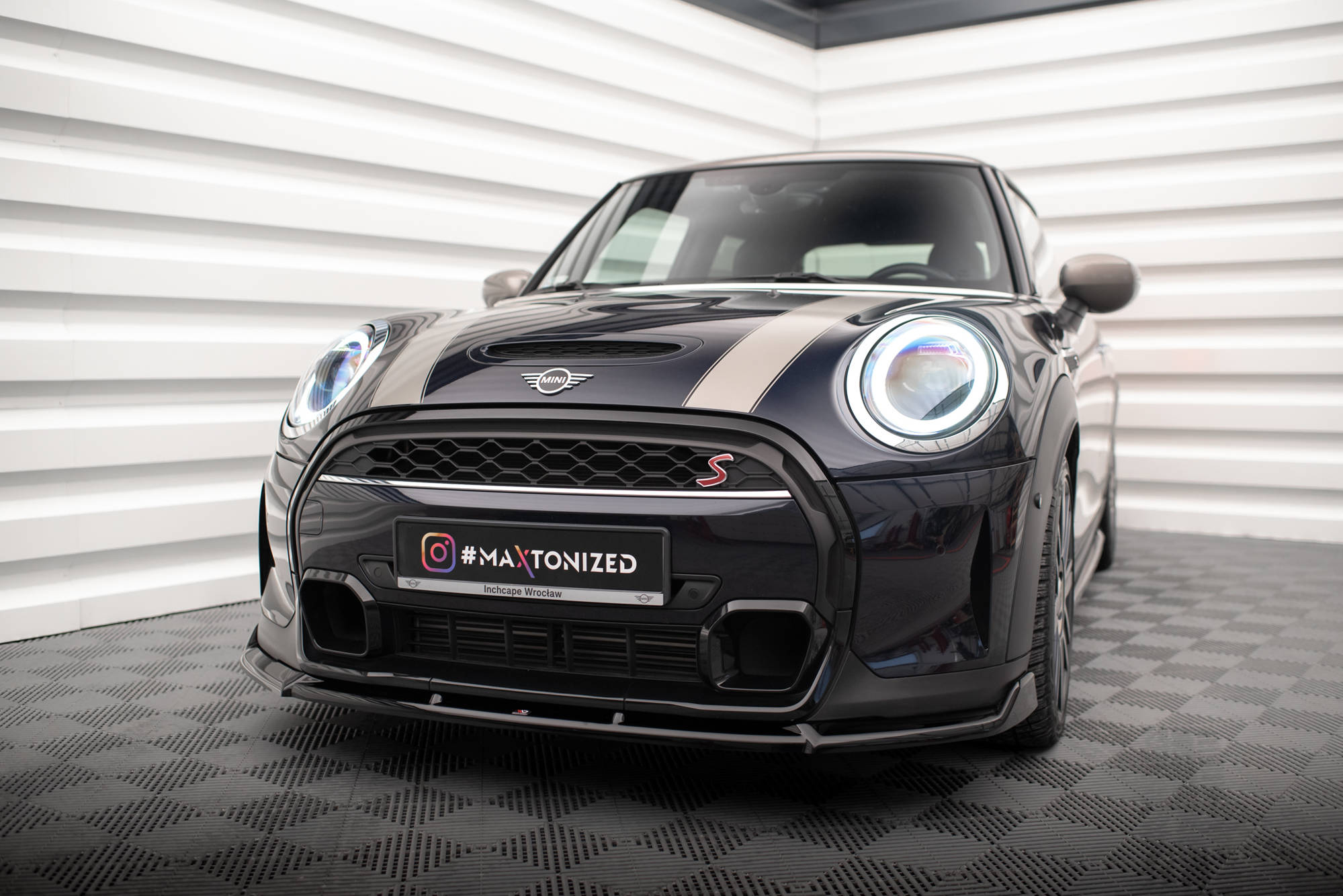 Maxton Design - Frontlippe V2 für Mini Cooper S F56 Facelift - Aerowerk.