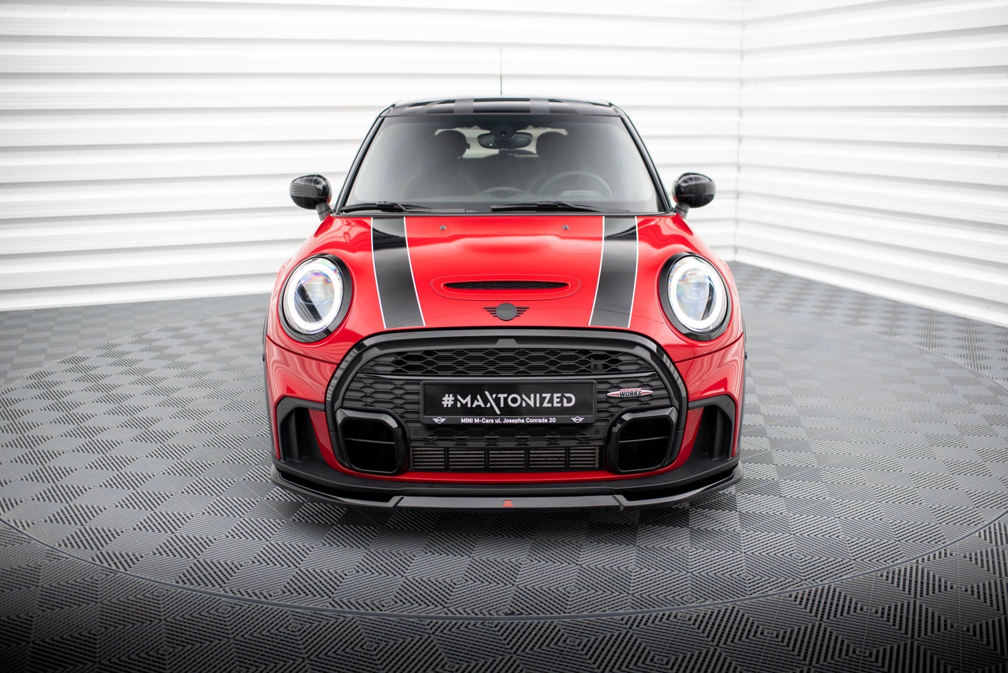 Maxton Design - Frontlippe V2 für Mini Cooper S John Cooper Works F56 Facelift - Aerowerk.