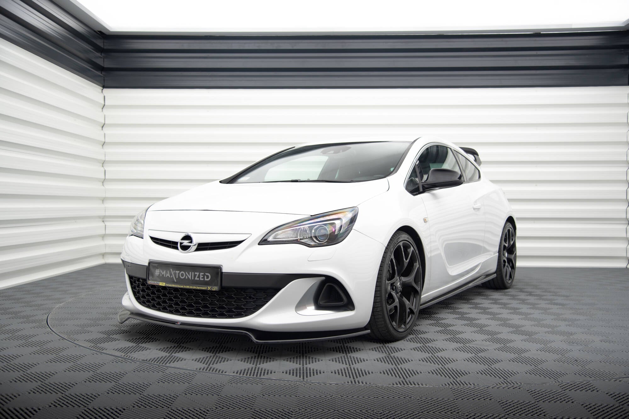 Maxton Design - Frontlippe V2 für OPEL ASTRA J OPC / VXR - Aerowerk.