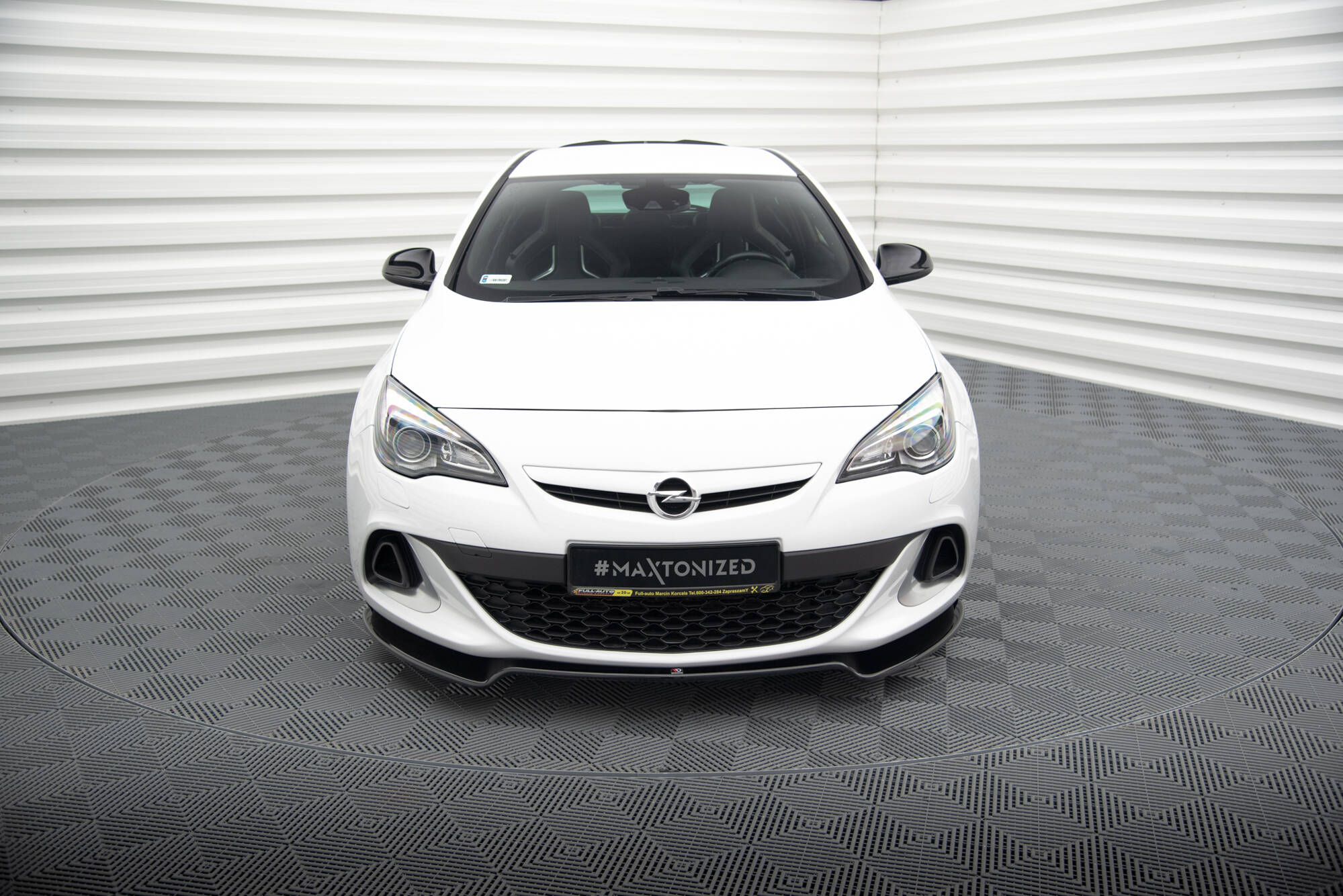 Maxton Design - Frontlippe V2 für OPEL ASTRA J OPC / VXR - Aerowerk.