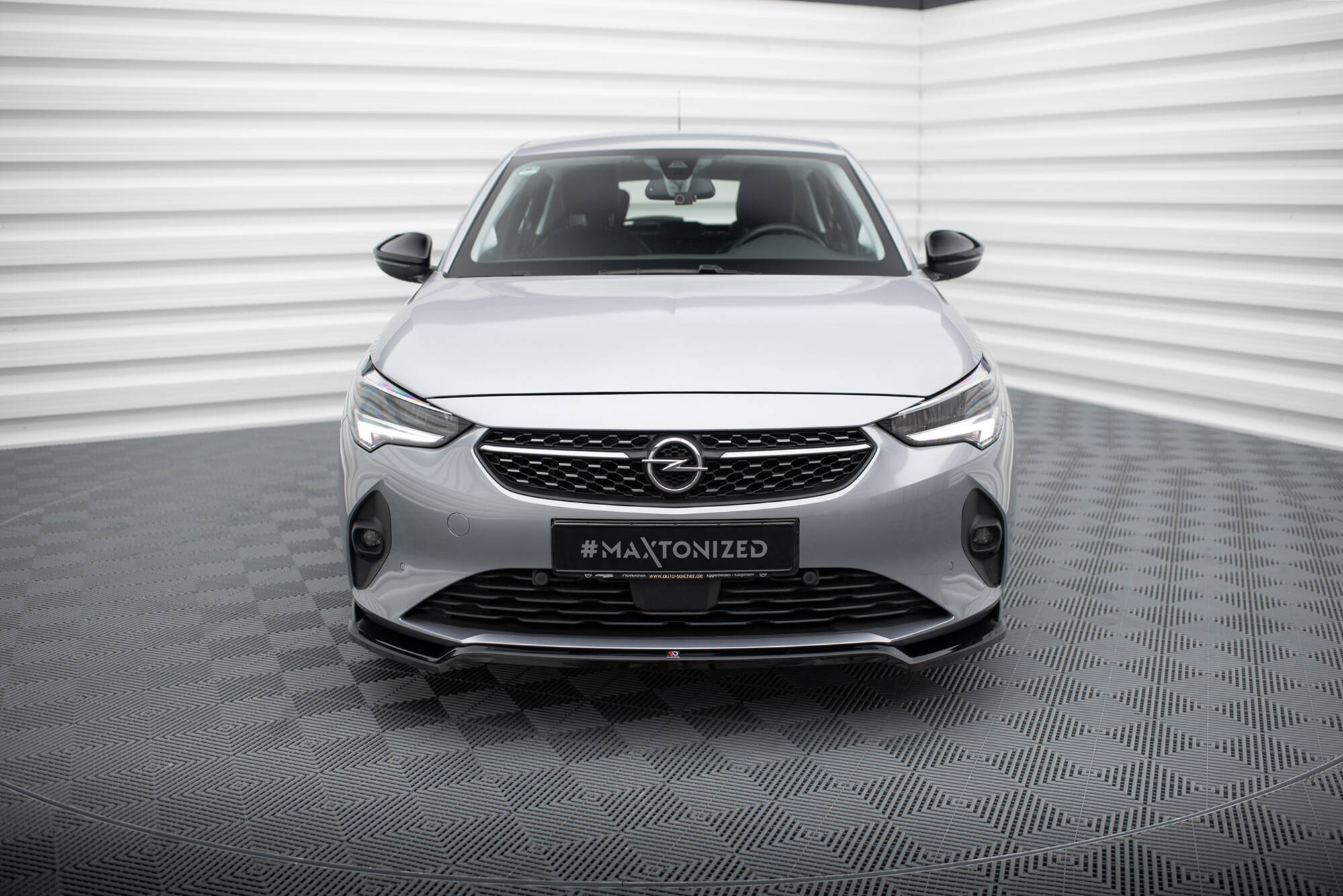 Maxton Design - Frontlippe V2 für Opel Corsa F ( Mk6) - Aerowerk.