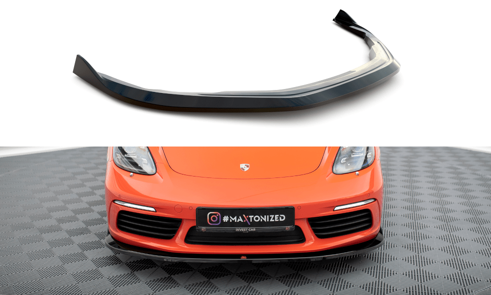 Maxton Design - Frontlippe V2 für Porsche 718 Cayman 982c - Aerowerk.