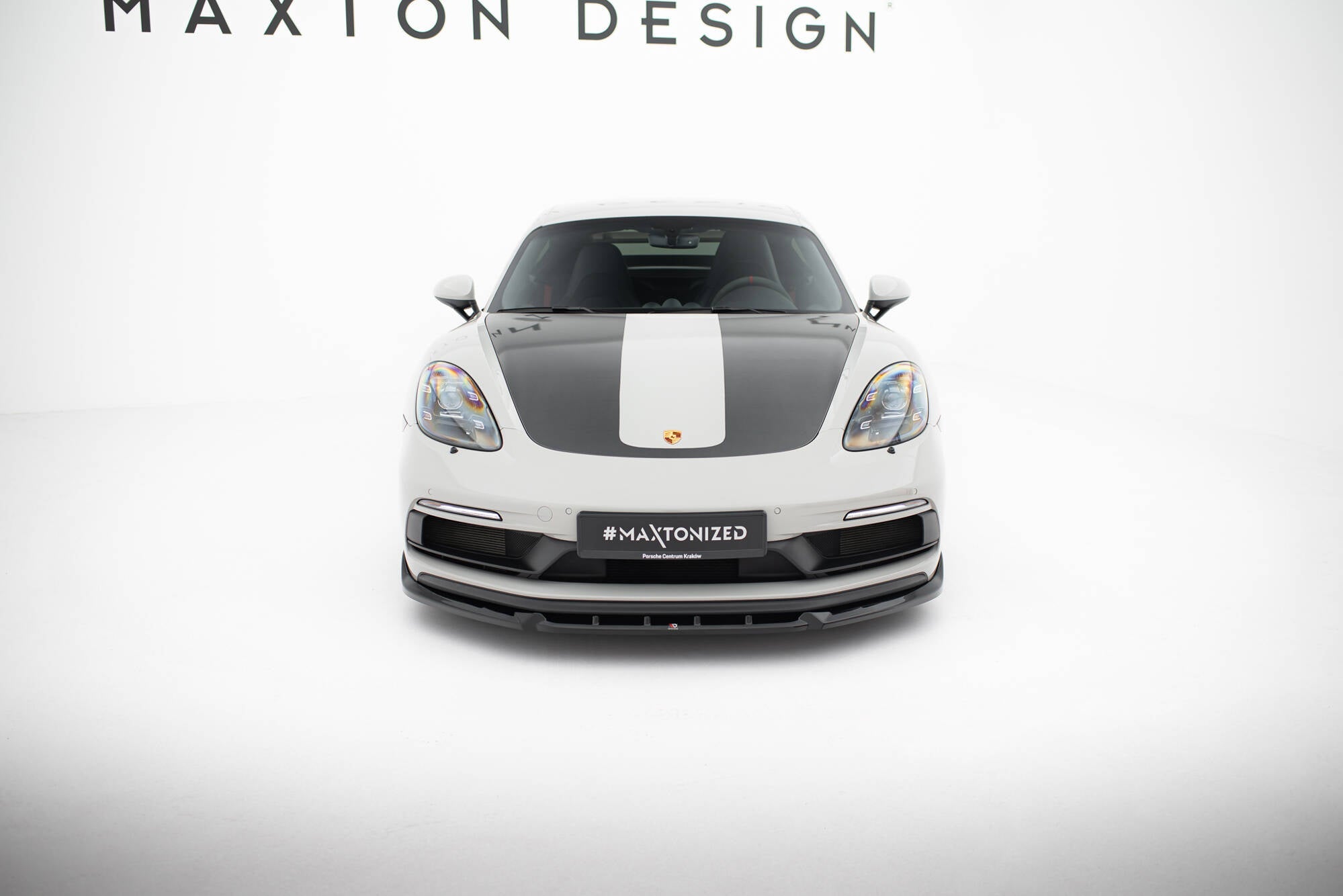 Maxton Design - Frontlippe V2 für Porsche 718 Cayman GTS 982c - Aerowerk.
