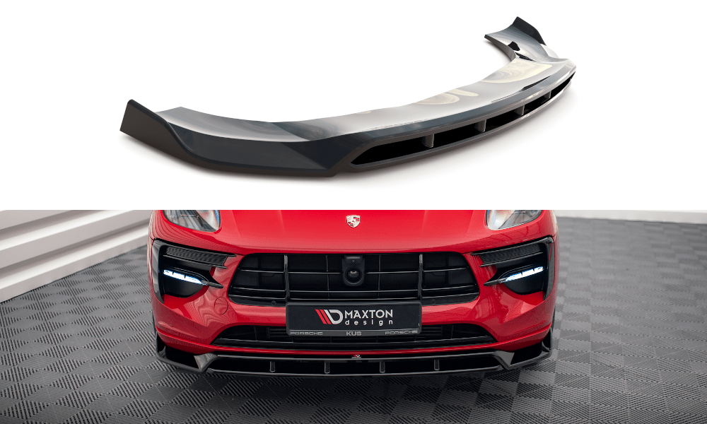 Maxton Design - Frontlippe V2 für Porsche Macan GTS / Sport Design Mk1 Facelift - Aerowerk.