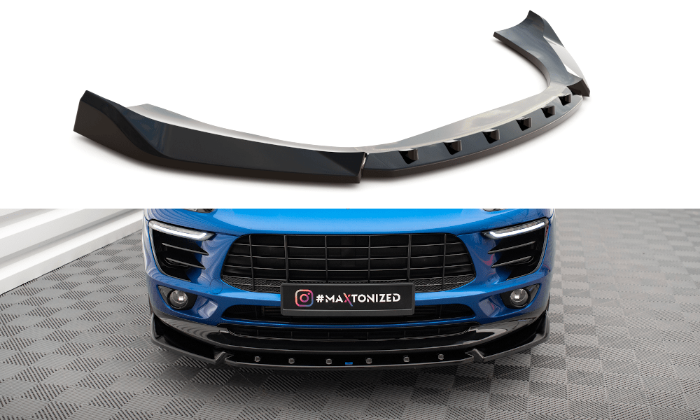 Maxton Design - Frontlippe V2 für Porsche Macan Mk1 - Aerowerk.