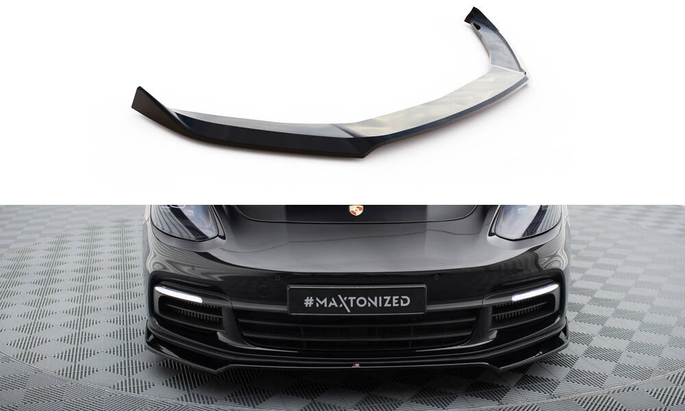 Maxton Design - Frontlippe V2 für Porsche Panamera E - Hybrid / Panamera 4S 971 - Aerowerk.