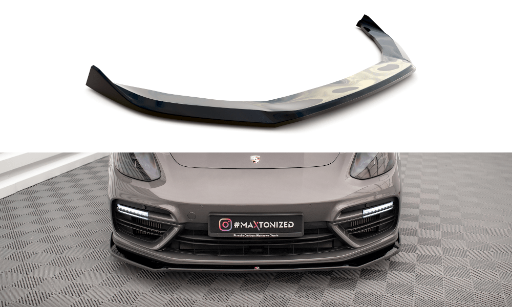 Maxton Design - Frontlippe V2 für Porsche Panamera Turbo S E - Hybrid - Aerowerk.