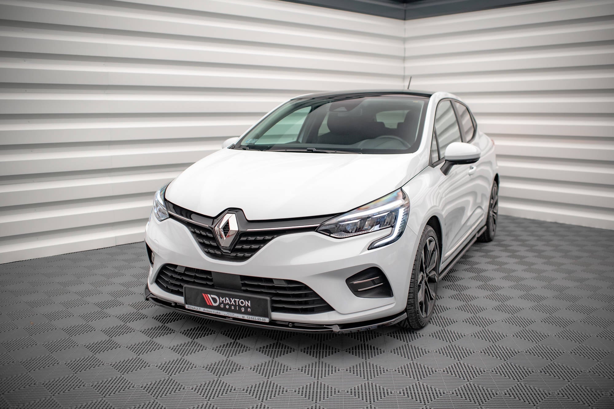 Maxton Design - Frontlippe V2 für Renault Clio Mk5 - Aerowerk.